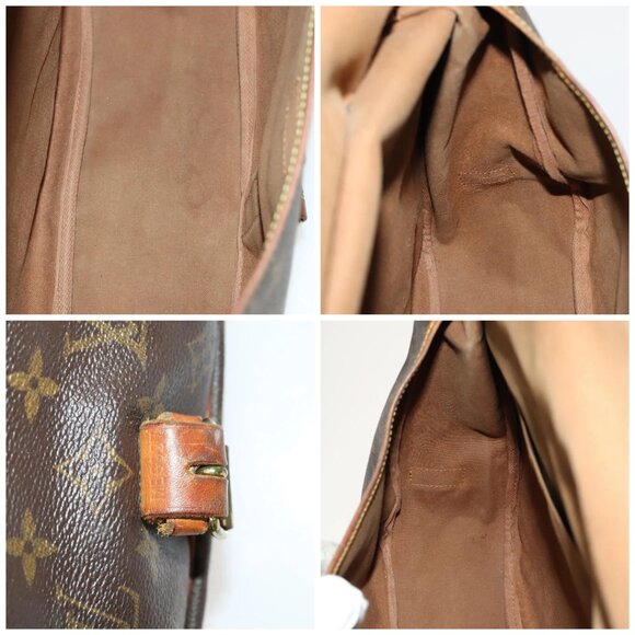 LOUIS VUITTON Monogram Saumur 35 Shoulder Bag M42254 LV Auth 138785 - Picture 15 of 15